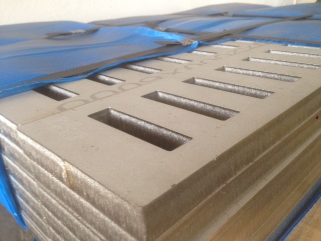 Fabricacion de rejilla de 20mm AISI-304L